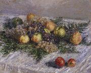 Claude Monet Still life with Pears and Grapes Sweden oil painting artist
